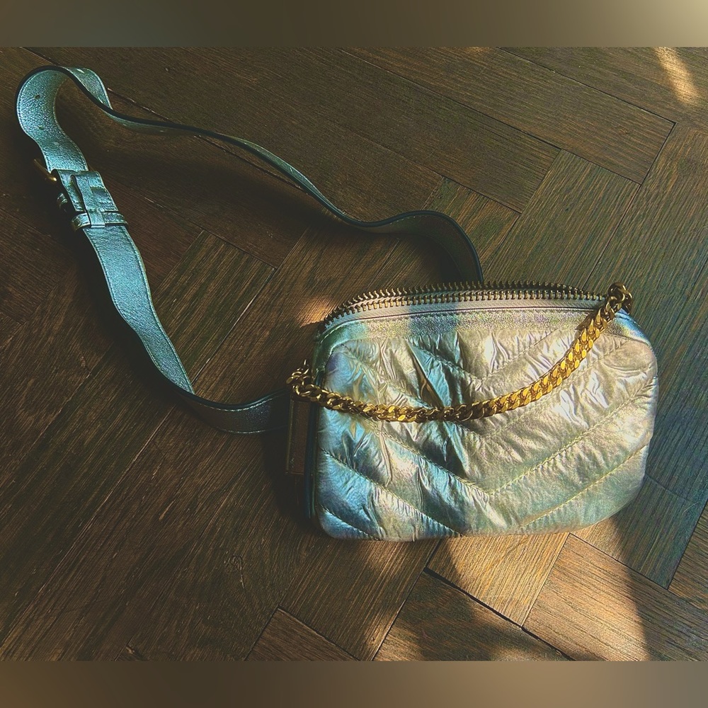 Mackage Silver Clutch